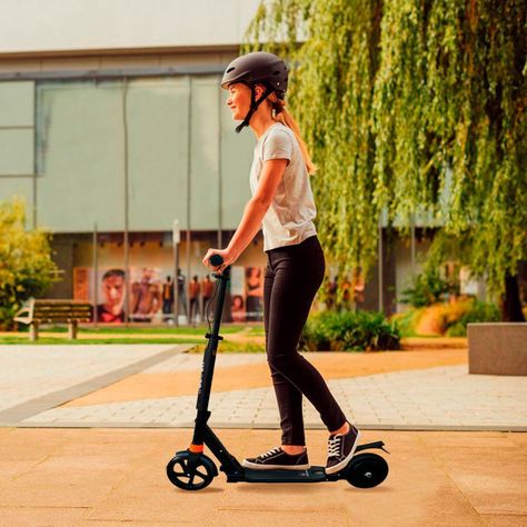 Scooter Eléctrico Plegable Teen - Negro-1