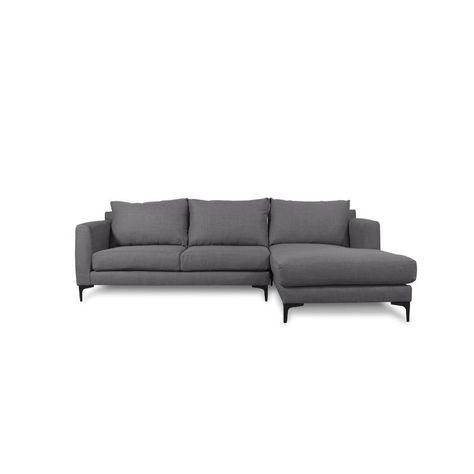 Seccional Kaile Felpa Gris-0