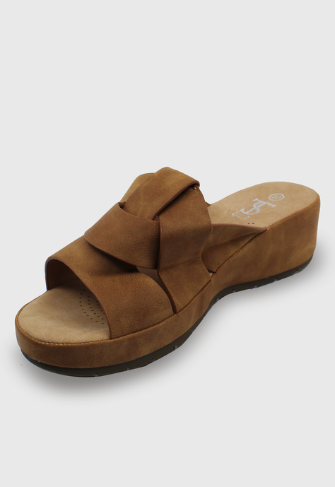 Sandalia Marión beige Stylo Shoes-1