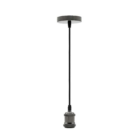 Soquete E-27 Retro Plateado Vintage-0