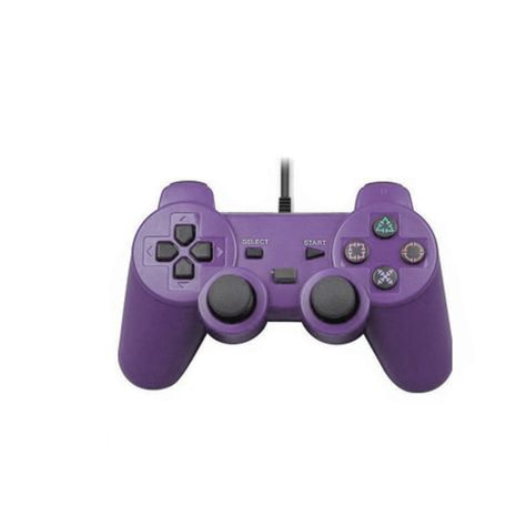 Joystick Gamer D-Shock PC Conexión USB Morado-0