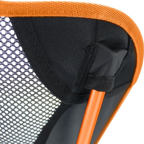Silla Plegable de Camping Naranja-4
