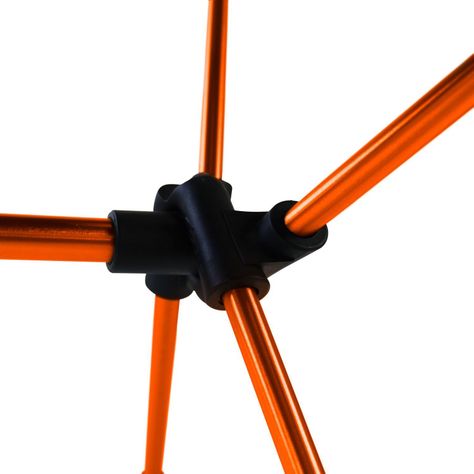 Silla Plegable de Camping Naranja-6