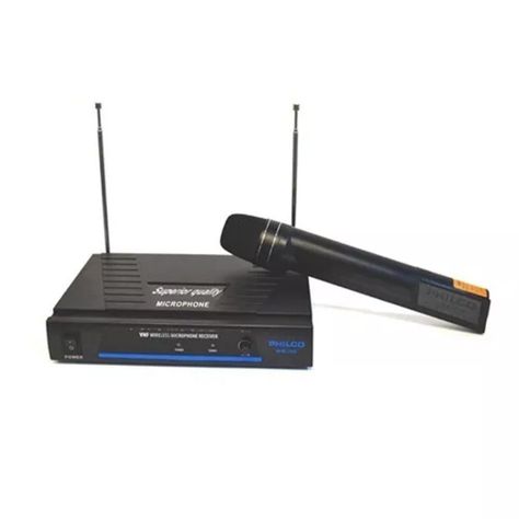 Micrófono Inalámbrico Vhf Philco -0