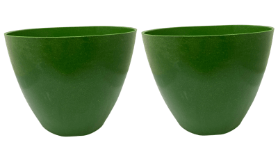SET 2 MACETA BIO ACTUAL MUSGO 24X18-1