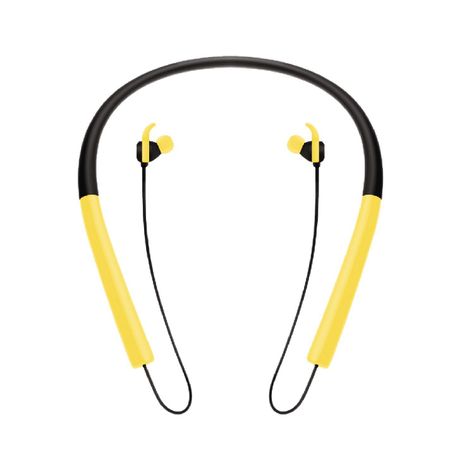 Audífonos Deportivos Bluetooth Ear In Color Amarillo - PuntoStore-0