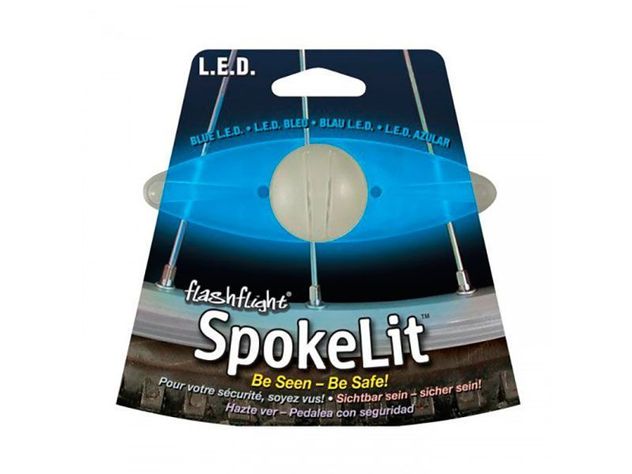Luz para bicicleta azul Nite ize-0
