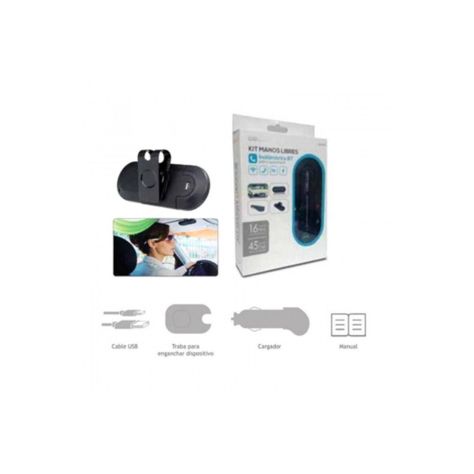 Kit De Manos Libres Bluetooth Para Automovil -4
