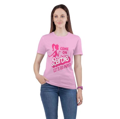Polera Barbie Lets go to Party D2-0