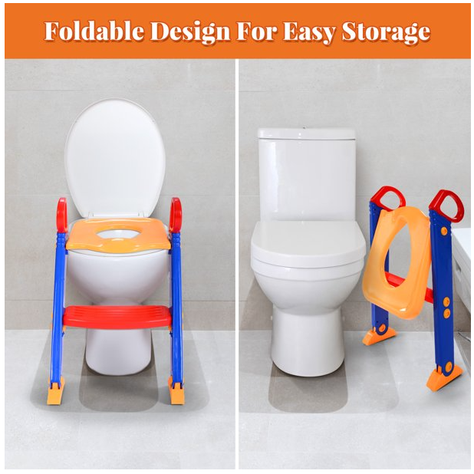 Asiento De Inodoro Silla Para Niños Pequeños -2