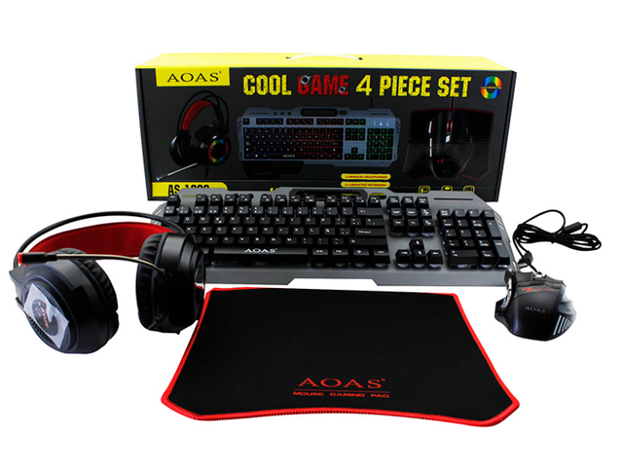 SET GAMER COOL GAME 4 PIECE SET AOAS-0