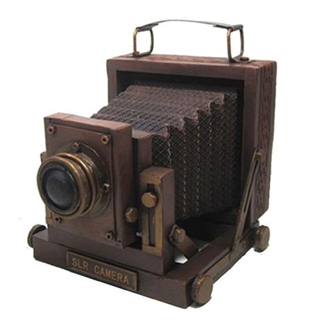 Adorno camara foto vintage Unico-0