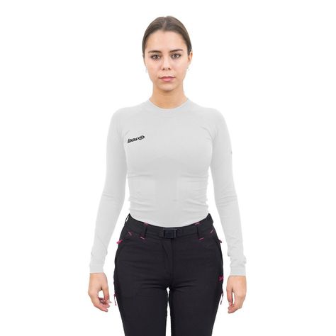 Camiseta Térmica Sarek Unisex Blanco-1