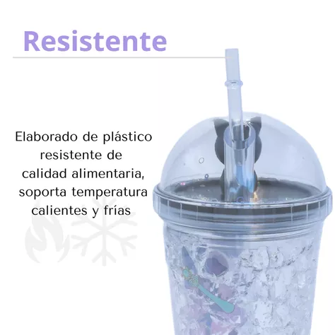 Vaso Diseño Sailoor Mon Luna Negra Con Glitter y Luz Led Kawaii-6