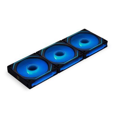 Ventilador de Gabinete Lian Li Uni Fan SL - Infinity, 120mm, 3-Fan, Black-1