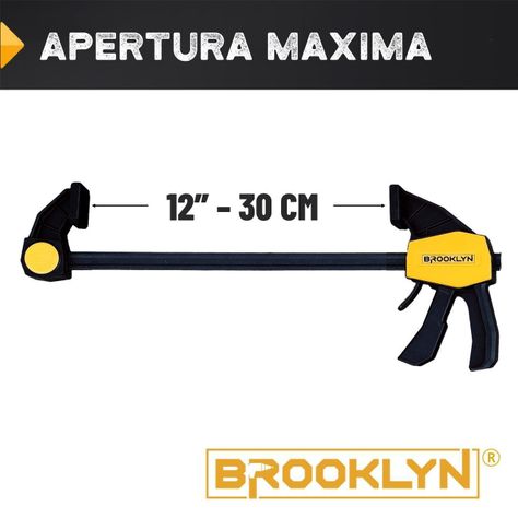 Prensas Sargento Rapidas Set x 4 de 12 pulgadas Brooklyn-1