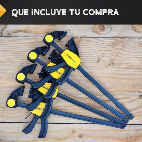 Prensas Sargento Rapidas Set x 4 de 12 pulgadas Brooklyn-6