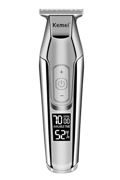 Recortadora Kemei Profesional Inalámbrica Km-5027 Display-0