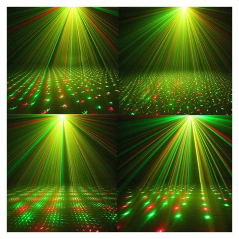 Luz Láser Bicolor Multiefectos Rítmico Con Ventilación - PuntoStore-2