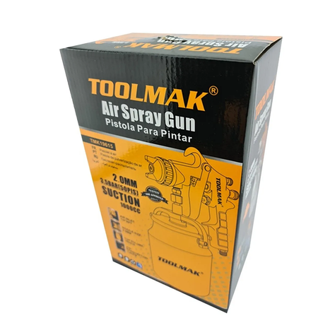 Pistola Rociadora Pulverizacion Pintura 2.0mm Tmk-1