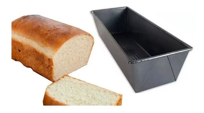 Molde Rectangular Antiadherente Reposteria Queques Pan 30 Cm-0