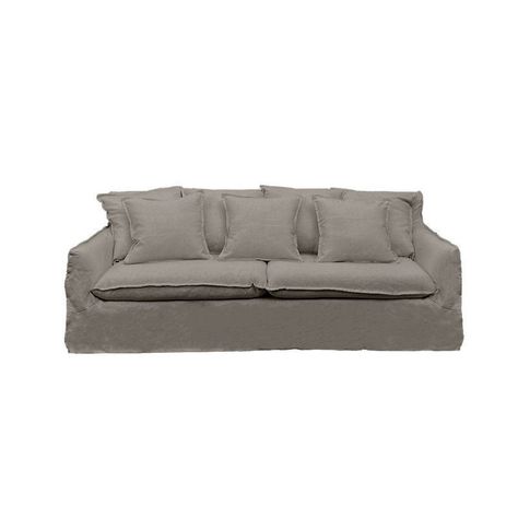 Sofá Palena Chenille Gris Piedra 3C-0