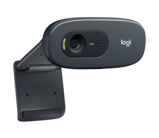 Cámara web Logitech C270 HD 30FPS color negro-1