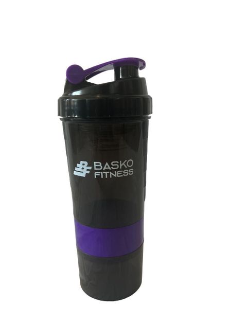 Bolso Deportivo Pack Shaker Mezclador Morado-4