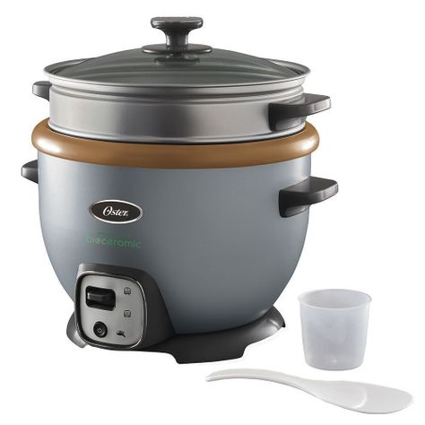 Arrocera multiusos Oster® con función sofrito y recubrimiento Bioceramic® infundido con aceite de oliva CKSTRC7129S-0