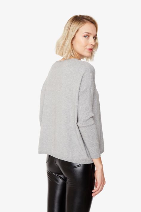Chaleco María gris-2