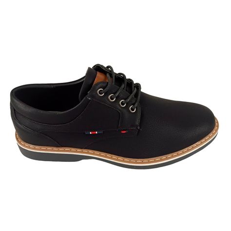 Zapatos de Casual de hombre X11 Negro-6