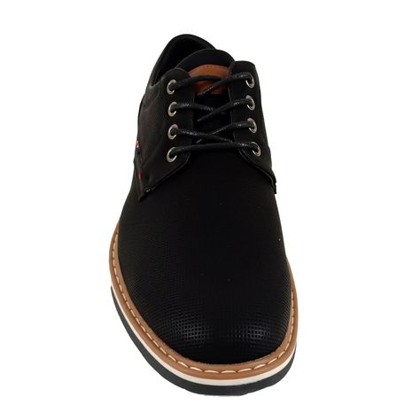 Zapatos de Casual de hombre X11 Negro-4