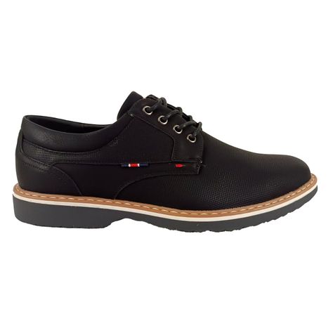 Zapatos de Casual de hombre X11 Negro-0