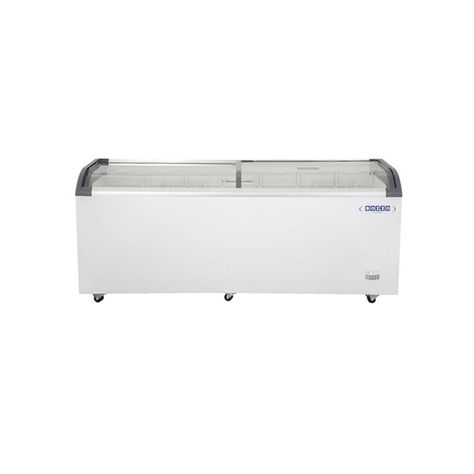 Congeladora Vidrio Curvo Sd-720 Lts. - Iluminación Led-0