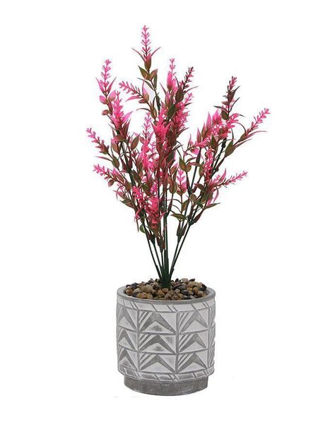 Plantita artificial deco altura .34 cm.. Unico-0