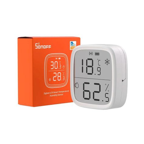 Monitor de Temperatura y Humedad SNZB-02D-0