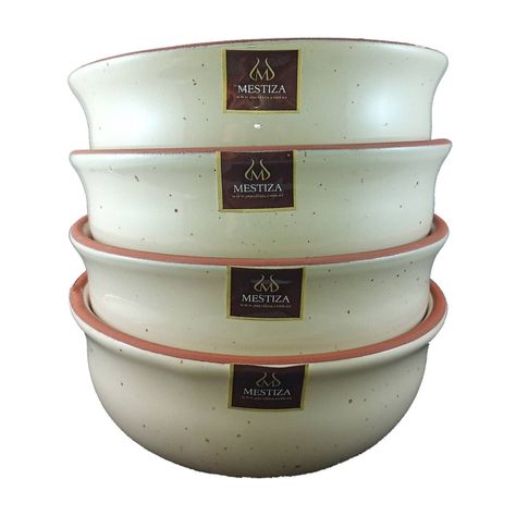 Set de Bowls Mestiza Crema Miel-0