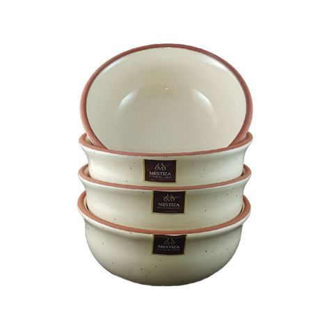 Set de Bowls Mestiza Crema Miel-2