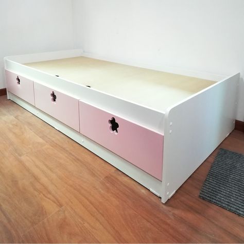 Cama 3 C Rosado Flor 1.5-3