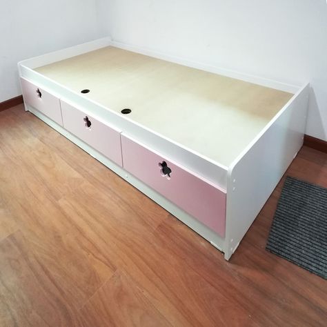 Cama 3 C Rosado Flor 1.5-4