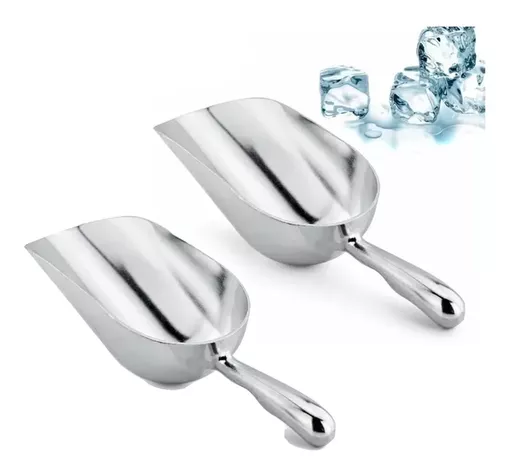 2 Cuchara Medidora Poruña Cucharas Medidoras Pala Para Hielo-0
