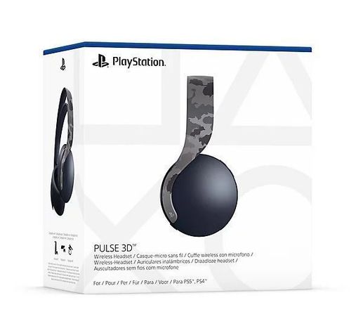 Headset Pulse 3d WL Grey Camouflage - Ps5 - Sniper-0