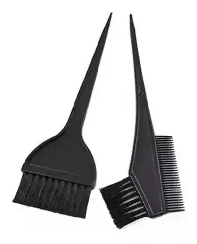 Kit De Peluquería Pocillo + 3 Brochas Peluquería Teñir Pelo-2