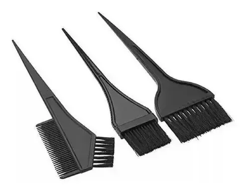 Kit De Peluquería Pocillo + 3 Brochas Peluquería Teñir Pelo-1