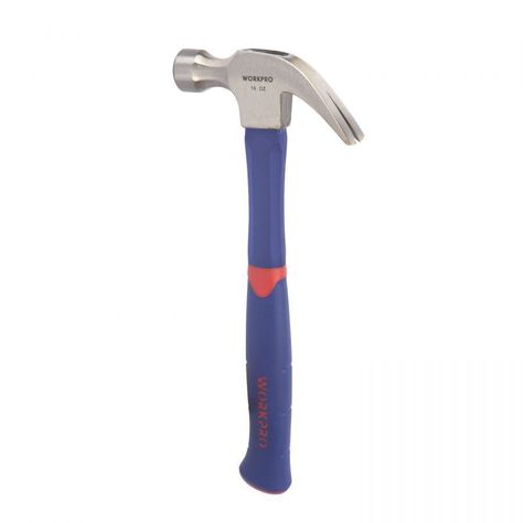 Martillo Carpintero Mecanico 16 OZ Mango Fibra de Vidrio WorkPro-0