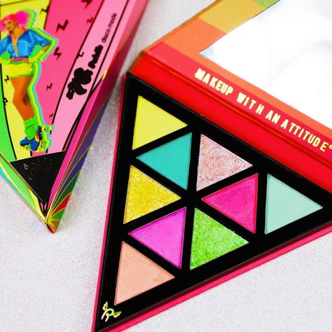 Paleta De Sombras "Disco Mode" Colección Los 70´ Rude Cosmetics-3