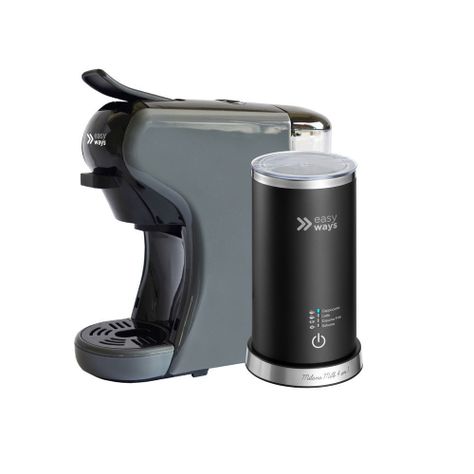 Cafetera Milano Coffee + Espumador Leche EasyWays-0