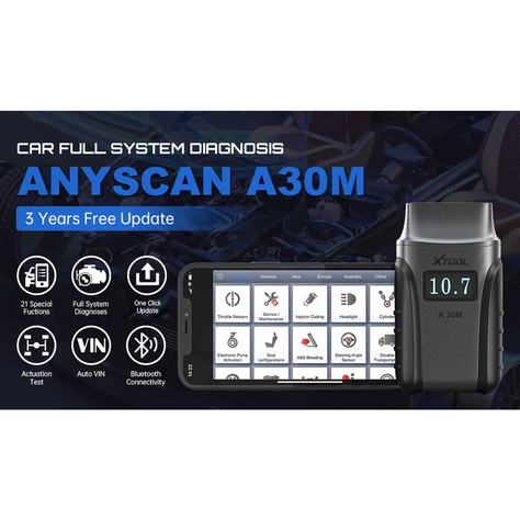 Scanner Automotriz Anyscan A30M-6