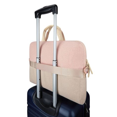 Bagsmart Bolso computador SLIM para 15.6'' - Rosado-7
