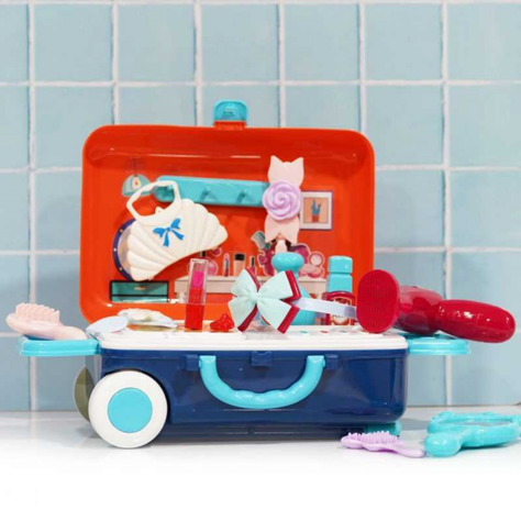 Maleta Con Rueda Set De Belleza Infantil-1